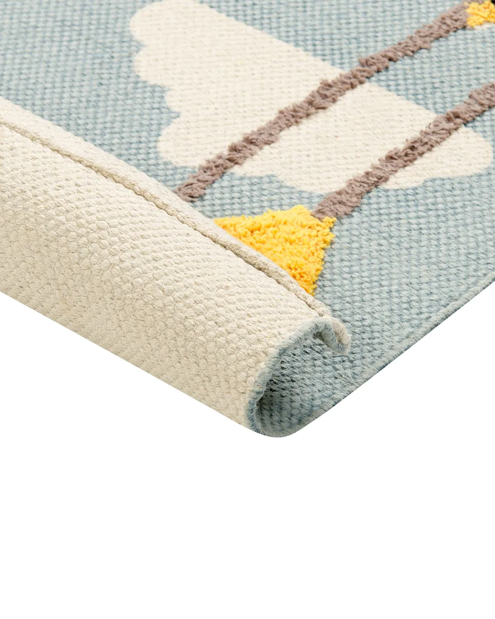 Kids Rug BARUS Multicolour 80 x 150 cm Cotton_864176