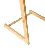 Towel Stand ZAPALLAR Bamboo Light Brown_970761