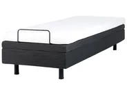 Nastavljiva postelja brez vzglavja Blago DUKE 80 x 200 cm Temno siva_951787