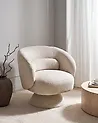 Drehsessel LIEKSA Hellbeige