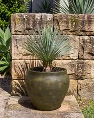 Blumenkübel THERISO 54 cm Dunkelgrün_1091800