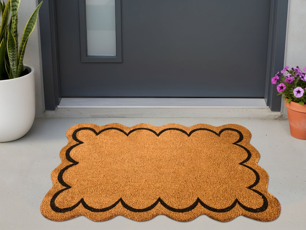 Podloga za vrata HOLON Naravni 60 x 90 cm Kokosova vlakna