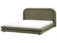 Wasserbett Kunstleinen LAVARDENS 180 x 200 cm Grün_971112