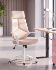 Bürostuhl DELIGHT Kunstleder Pfirsichrosa_1102426