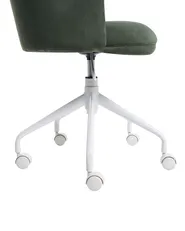 Office Chair DRYDEN Corduroy Dark Green_1071060