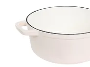 Gusseisen Kochgeschirrset 4-teilig CASTLINA Cremeweiß_1169341