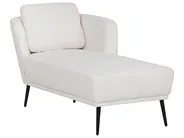 Linksseitige Chaiselongue ARTHEZE Bouclé Cremeweiß_930059