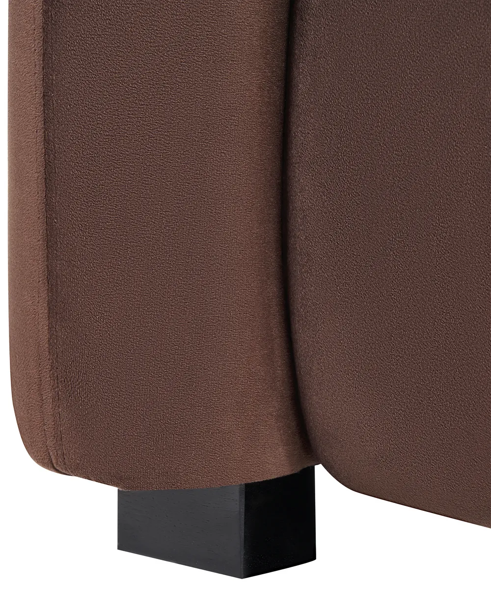 Sessel VELTADA Samtstoff Dunkelbraun_1028245
