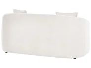 Sofa 2-Sitzer HUSBY Bouclé Cremeweiß_1057441