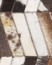 Rug AKYELE Brown 160 x 230 cm Leather_780768