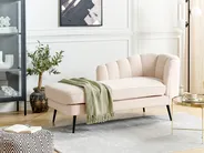 Right-Hand Chaise Longue ALLIER Boucle Light Beige_879211