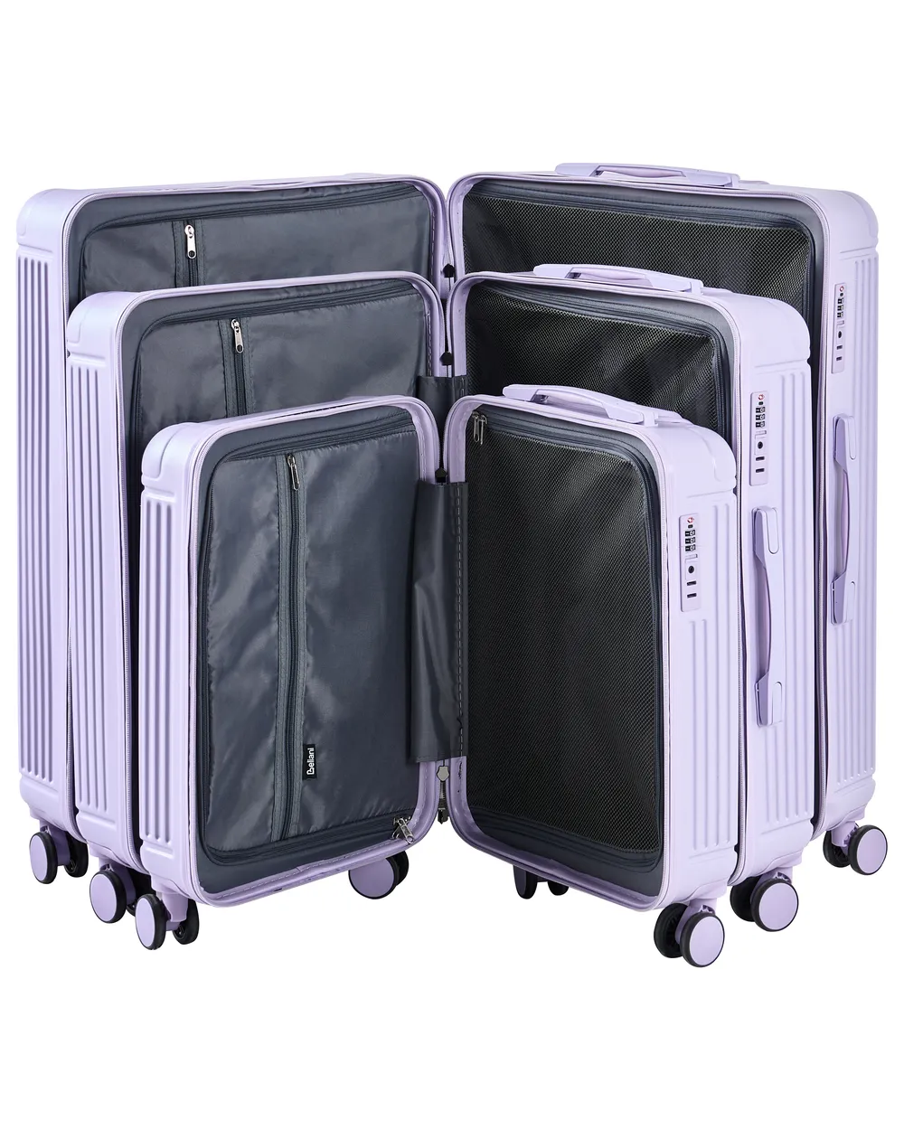 Hartschalenkoffer 3er-Set MYNTIS Violett_1055591