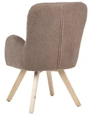 Armchair BJARN Boucle Brown_947623