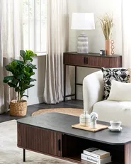 Console Table JOSE Dark Brown_832908