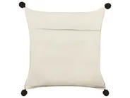 Set of 2 Decorative Cushions FUSSEL Cotton 45 x 45 cm Light Beige_913183