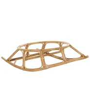 Schaukelstühle 2er Set ORVIETO Rattan Naturfarben_878381
