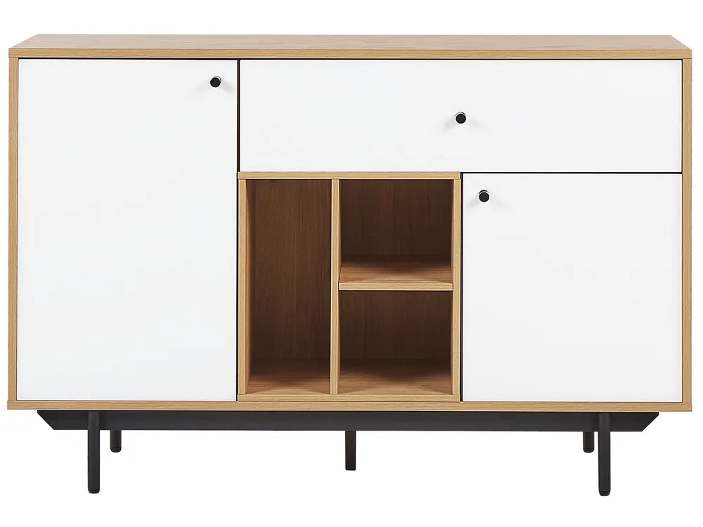 2 Door Sideboard ITACA Brown/ White_789817