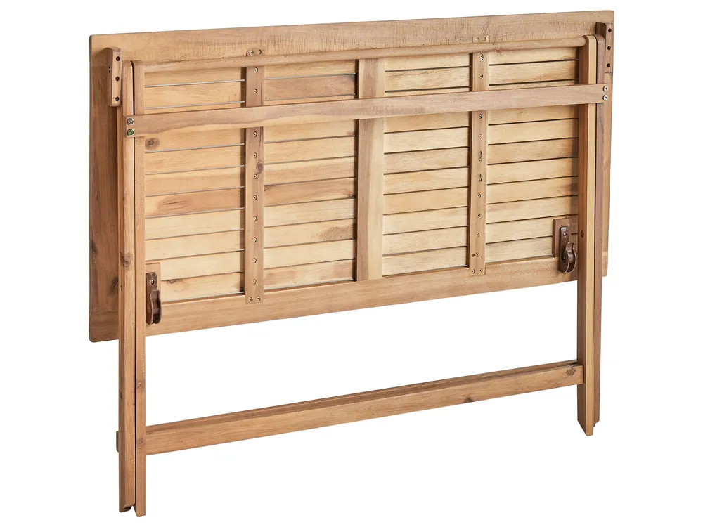 Gartenmöbel Set 4-Sitzer PROSSEDI Akazienholz Beige_956751