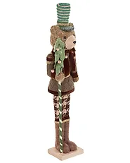 Set od 2 dekorativne figurice ALATORNIO 62/63 cm Medvjed Subota Smeđi_1156817