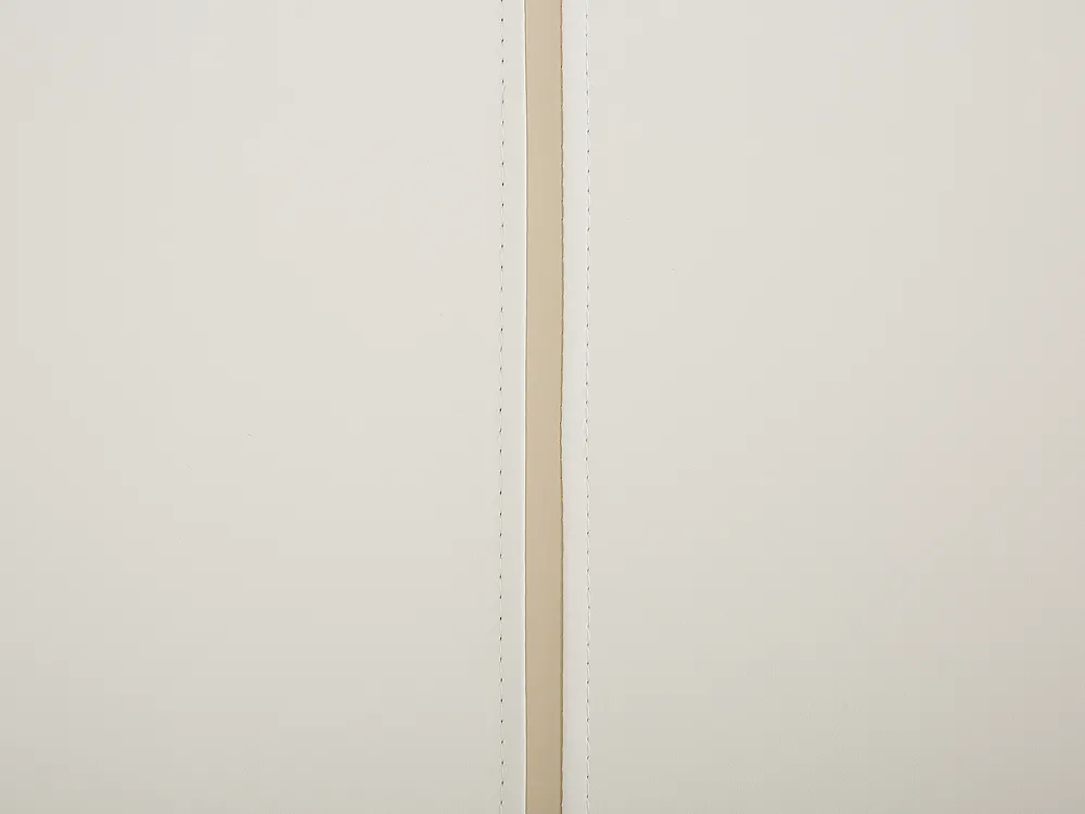 Bett mit Lattenrost Kunstleder BETIN 160 x 200 cm Hellbeige_788911
