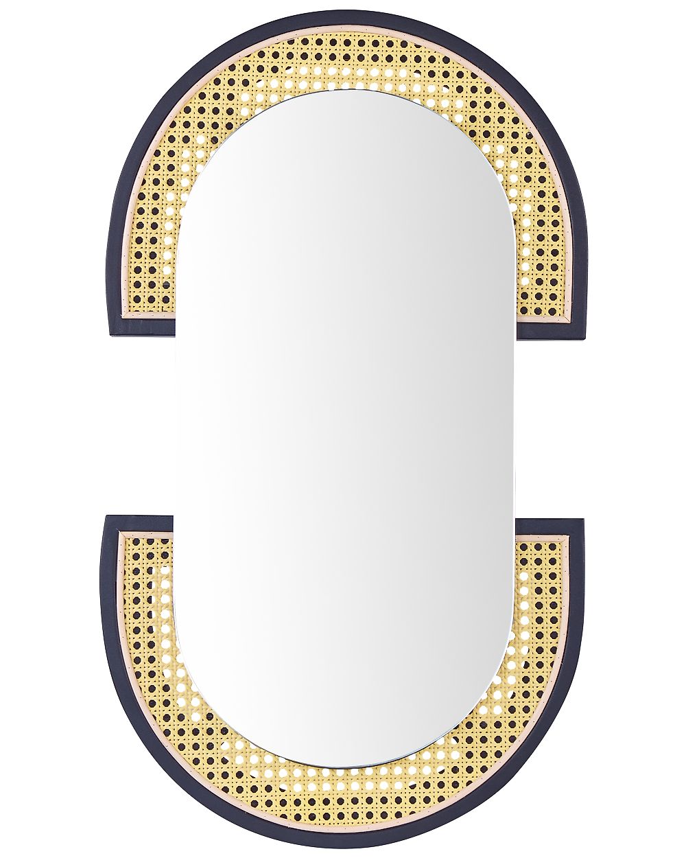Miroir STAINS 43 cm 75 cm Polyrotin Naturel
