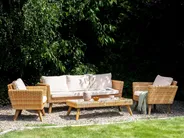 Outdoor Kissenbezug Set VITTORIA XL Cremeweiß_987703