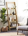Regal mit 5 Ebenen MOBILE TRIO 167 cm Hellbraun