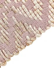 Teppich GERZE Rosa 160 x 230 cm Baumwolle_853521