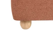 Storage Pouffe FERNDALE Fabric Golden Brown_1056138