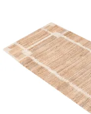 Rug GONDIA Light Beige 80 x 300 cm Jute_1040343
