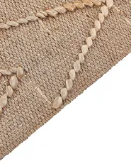 Tapis DADAY Beige 160 x 230 cm Jute_853615