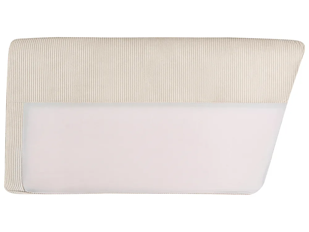Ecksofa 4-Sitzer BREDA Cord Beige rechtsseitig_1004162