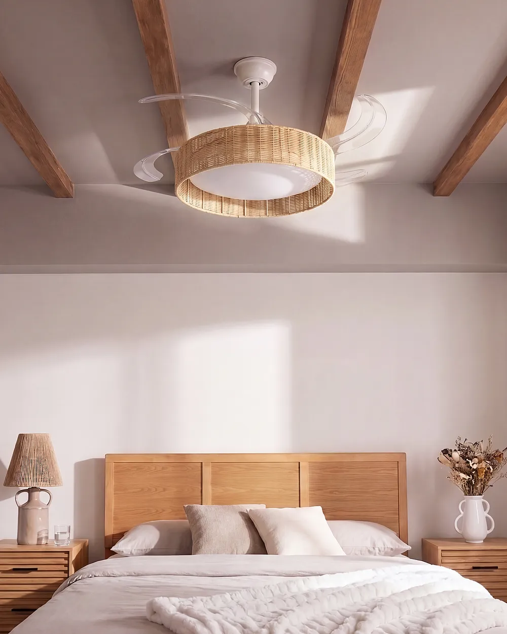 Ceiling Fan with Light TOMOKA with Remote LED White_1124188