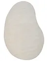 Teppich MASSO Hellbeige 160 x 230 cm Viskose