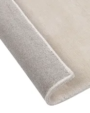Rug GESI II Light Beige 140 x 200 cm Viscose_837699