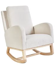 Schaukelsessel ALSTA Bouclé Cremeweiß_967611