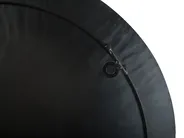 Wandobjekt RUBIDIUM Metall 49 cm Schwarz_742477