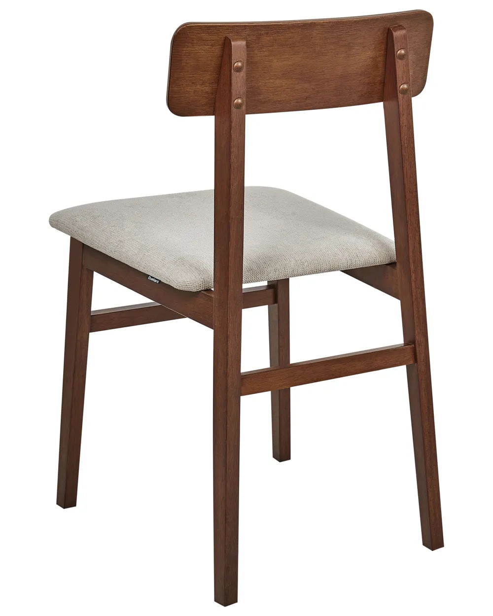 Esszimmerstuhl 2er Set STACY Holz Taupe_945205