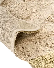Kids Rug TORTIE  Beige 110 x 130 cm Cotton_1135339