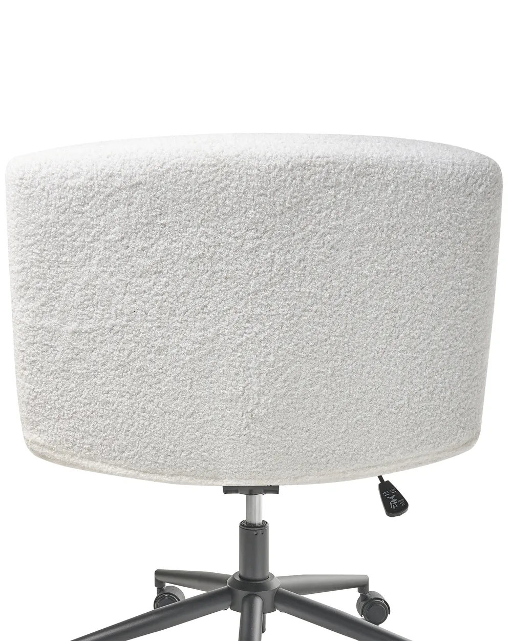 Desk Chair CATLIN Boucle White_1009926