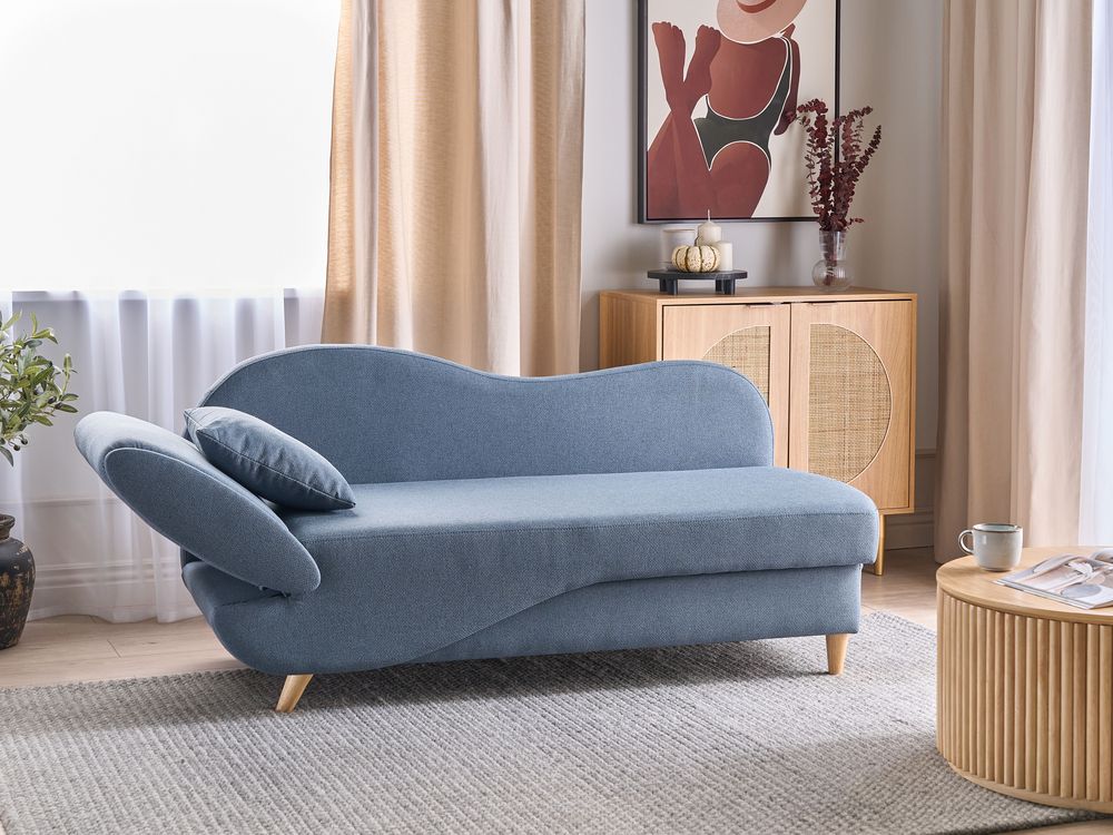 Chaise Longue Divano Azzurro Pastello Poltrone E Sofà Divano A