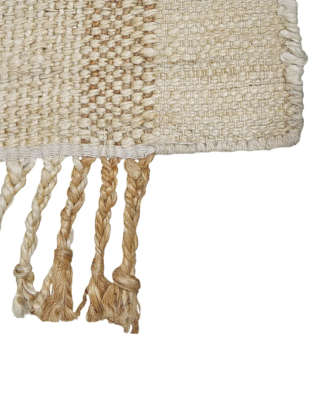 Teppich YELMEZ Beige 140 x 200 cm Jute_847647