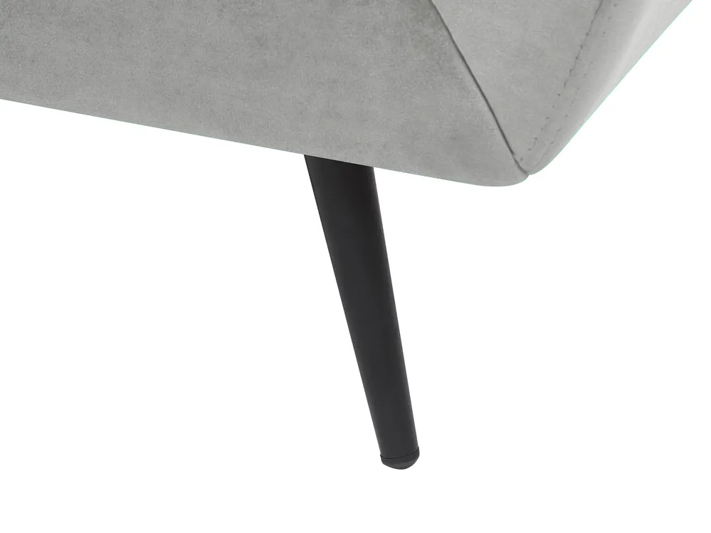 Sofa 3 Seater LENVIK Velvet Grey_784807