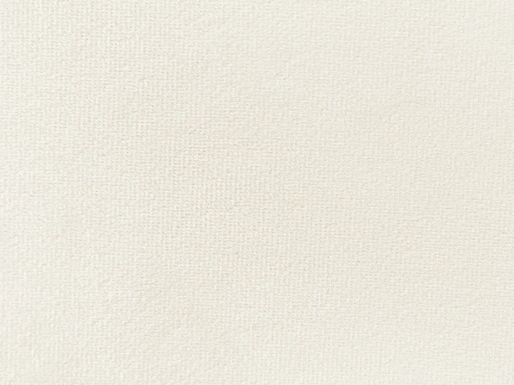 Krevet s prostorom za pohranu VINCENNES Samet Krem bijela 140 x 200 cm_837365