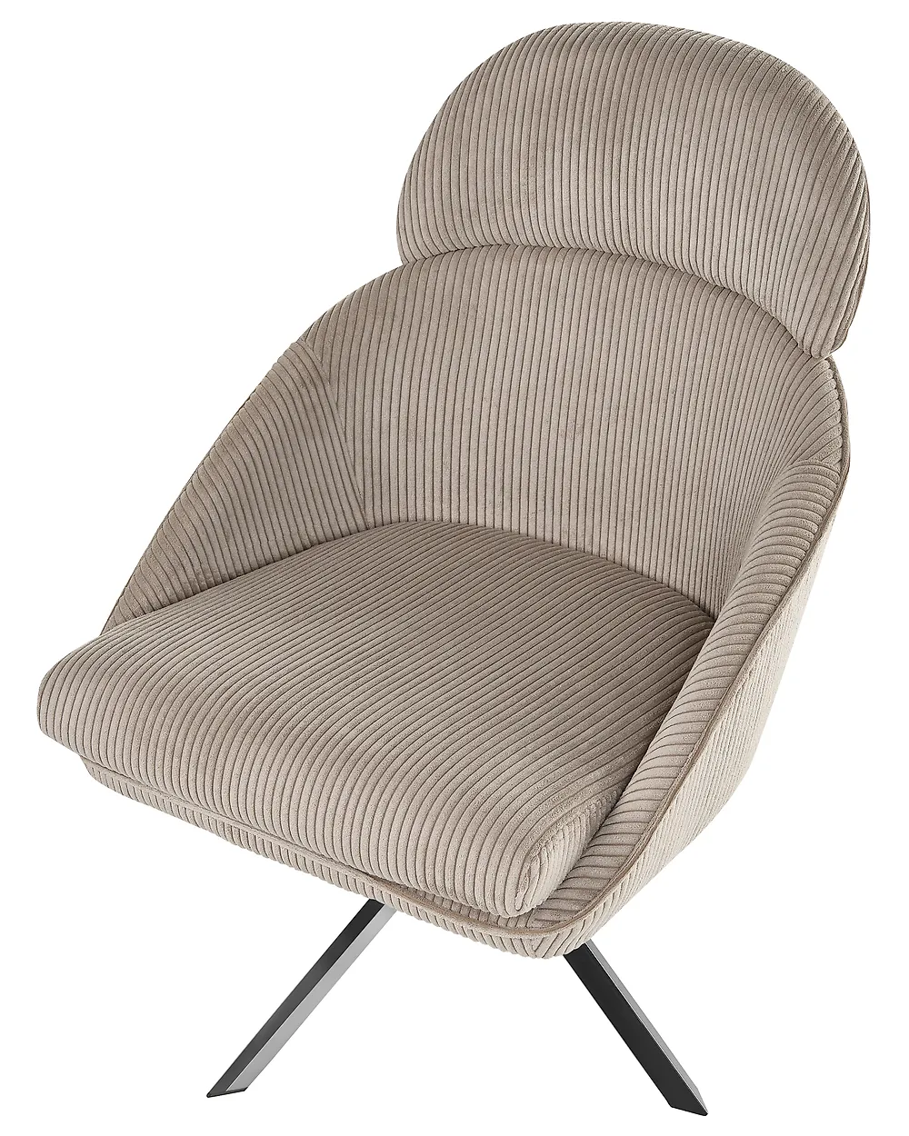 Drehsessel STORVORDE Cord Taupe_1165220