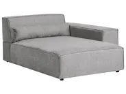 Modul Ecksofa 4-Sitzer HELLNAR Stoff Grau linksseitig_911920