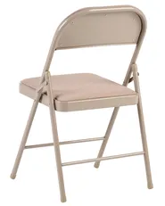 Klappstuhl 4er Set SPARKS Metall Beige_1074348