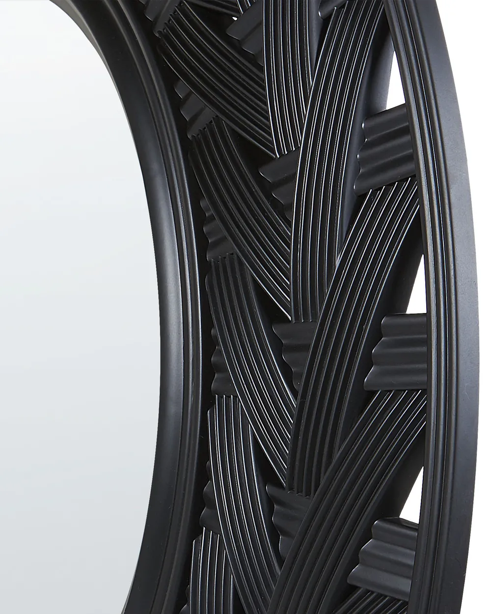 Wall Mirror TIERGA 60 cm 60 cm Black_904448
