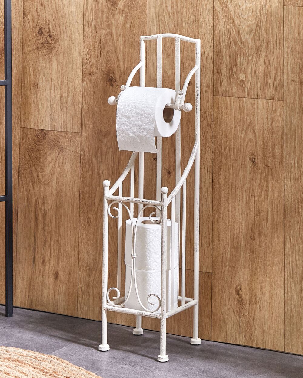 Toiletrolhouder BRISA Metaal Wit