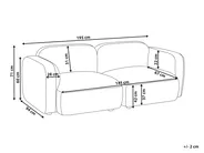 Sofa 3 Seater AFOSS Boucle Off-White_1012417